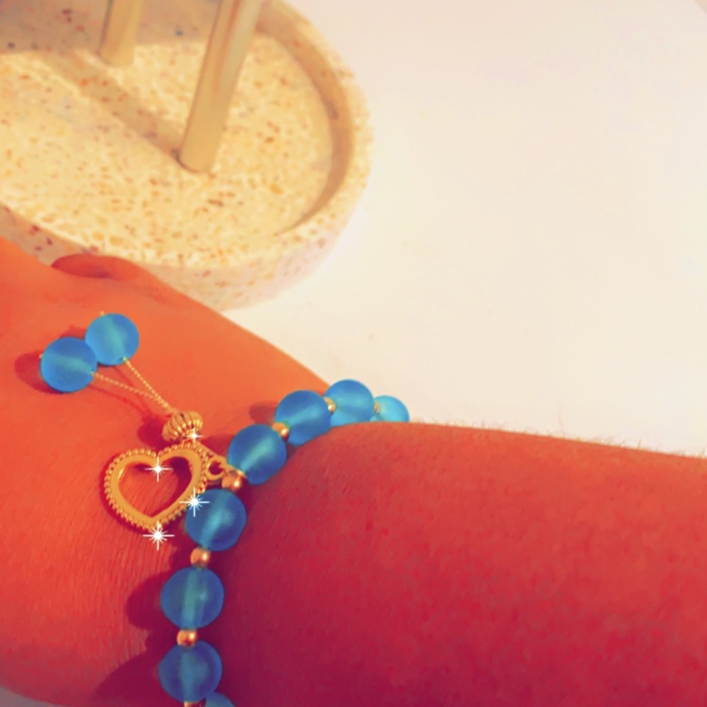 African beaded bracelet